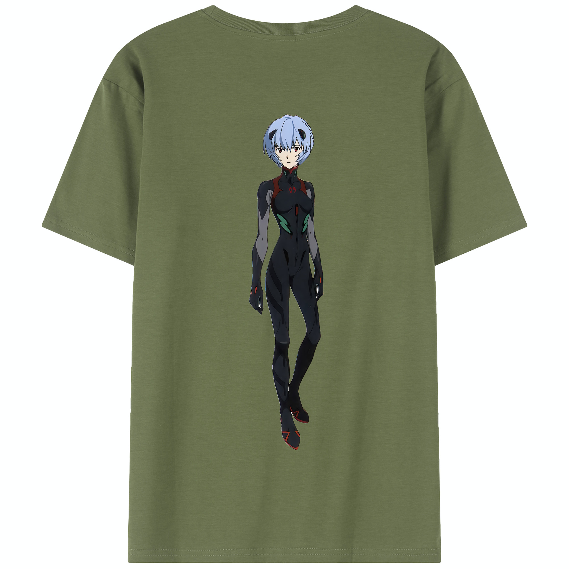 （画像用） EVA 新世紀エヴァンゲリオン 綿100％半袖Tシャツ（背面プリント）